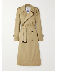 Burberry - Castleford Double-Breasted Cotton-Gabardine Trench Coat - Lyst