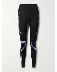 adidas By Stella McCartney - Truepace Printed Stretch Recycled Leggings - Lyst