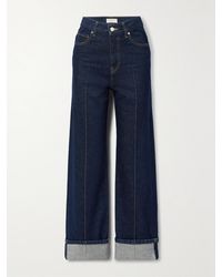 Ulla Johnson - The Genevieve High-Rise Wide-Leg Jeans - Lyst