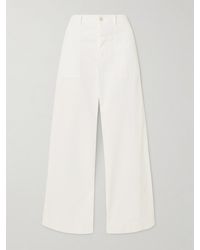 Nili Lotan - Leon Cotton Straight-Leg Pants - Lyst