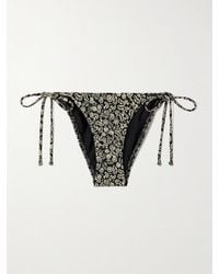 Matteau - The String Floral-Print Recycled Bikini Briefs - Lyst