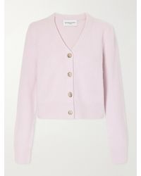 Brandon Maxwell - The Sloane Silk And Cashmere-Blend Knitted Cardigan - Lyst
