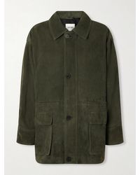 Arma - Maeve Paneled Suede Jacket - Lyst