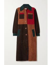rixo suede coat