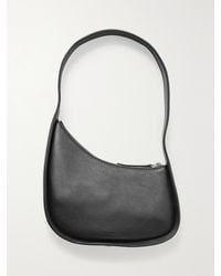 The Row - Half Moon Schultertasche Aus Leder - Lyst