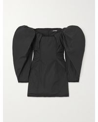 Jacquemus - Off-The-Shoulder Taffeta Mini Dress - Lyst