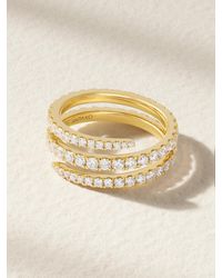 Anita Ko - Coil 18-Karat Diamond Ring - Lyst
