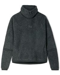 Nike Therma Mélange Fleece Turtleneck Sweatshirt - Gray