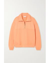 NINETY PERCENT + Net Sustain Organic Cotton-jersey Sweatshirt - Orange