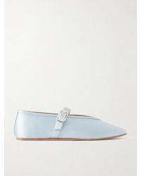 Le Monde Beryl - Stella Satin Mary Jane Ballet Flats - Lyst
