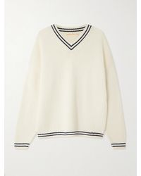 &Daughter - Balla Slouch Striped Wool Sweater - Lyst