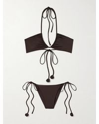 Maygel Coronel - Arazo Triangel-Bikini Mit Applikationen - Lyst