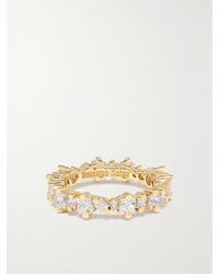 Suzanne Kalan - Eternity 18-Karat Diamond Ring - Lyst