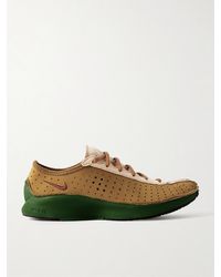 Nike - Air Superfly Perforated Nubuck And Suede Sneakers - Lyst