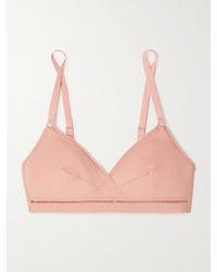 Eres - Lydia Soyeuse Picot-Trimmed Stretch-Jersey Soft-Cup Triangle Bra - Lyst