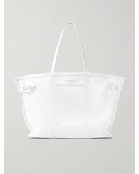 Proenza Schouler - Days Leather-Trimmed Mesh Tote - Lyst
