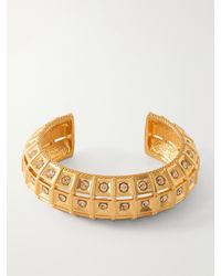 Sonia Petroff - Lobster Vibe-Plated Crystal Cuff - Lyst