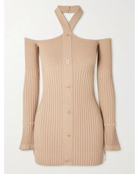 ANDREADAMO - Oberteil Aus Rippstrick Mit Cut-Outs - Lyst