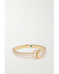 COURBET Co Ring Aus Recyceltem 18 Karat Gold Mit Synthetischen Diamanten in Mettallic Damen Schmuck Ringe 