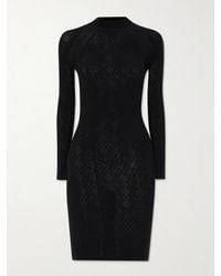 Wolford - Net Sustain + Simkhai Pointelle-Knit Stretch-Econyl Mini Dress - Lyst