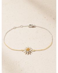 Yvonne Léon - Soleil 18-Karat And, Citrine And Diamond Bracelet - Lyst
