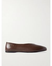 Proenza Schouler - Tee Leather Ballet Flats - Lyst