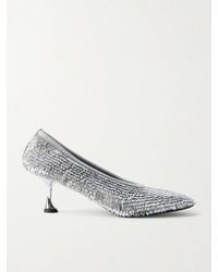 Proenza Schouler - Tee Sequined Mesh Pumps - Lyst