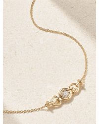 STONE AND STRAND - Silvia 14-Karat Diamond Necklace - Lyst