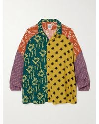Donde Esteban - Estrellitas Hemd Aus Bedrucktem Crêpe - Lyst