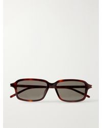 Saint Laurent - Sl 938 Square-Frame Recycled Acetate Sunglasses - Lyst