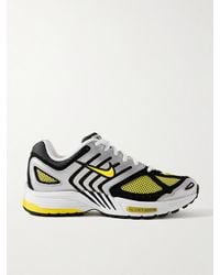 Nike - Air Pegasus 2K5 Leather And Suede-Trimmed Mesh Sneakers - Lyst