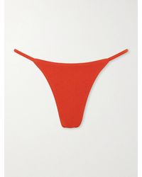 Matteau - Tres Petite Crinkled Bikini Briefs - Lyst