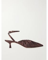 Loeffler Randall - Rio 35 Gathered Satin Pumps - Lyst