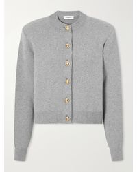 Balmain - Merino Wool And Cashmere-Blend Cardigan - Lyst