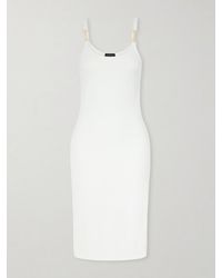 Gucci - Horsebit-Detailed Jersey Midi Dress - Lyst