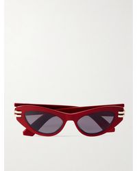 Dior - Cdior B1U Cat-Eye Acetate And-Tone Sunglasses - Lyst