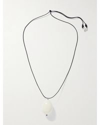 Gohar World - Host Porcelain, And Cord Necklace - Lyst