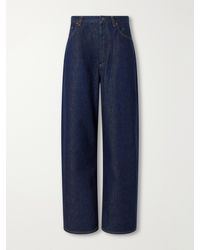Agolde - Rounded Baggy Regenerative Cotton Mid-Rise Wide-Leg Jeans - Lyst