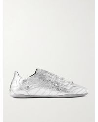 Balenciaga - Baskets City En Cuir Metallise - Lyst