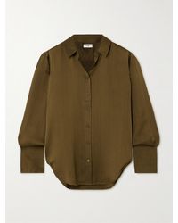 FRAME - The Standard Silk Shirt - Lyst