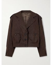 Blazé Milano - Kiso Wool-Blend Canvas Jacket - Lyst