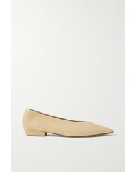 bottega veneta white flats