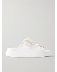 McQueen - Hybrid Rubber Exaggerated-Sole Slides - Lyst