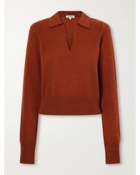 ÉTERNE - Vance Cashmere Polo Sweater - Lyst