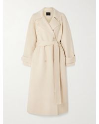 JOSEPH - Navarre Belted Wool Coat - Lyst