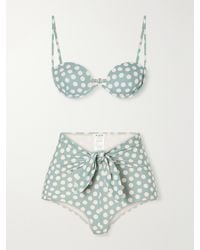 Alaïa - Polka-Dot Bikini - Lyst