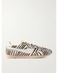 Autry - Windspin Zebra-Print Calf Hair Sneakers - Lyst