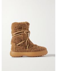 Tod's - Winter Gommini Shearling Ankle Boots - Lyst