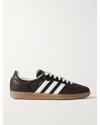 adidas Originals - Samba Og Sneakers Aus Leder Mit Velourslederbesätzen - Lyst