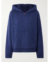 The Elder Statesman - Canyon Cashmere Zip-Up Hoodie - Lyst
